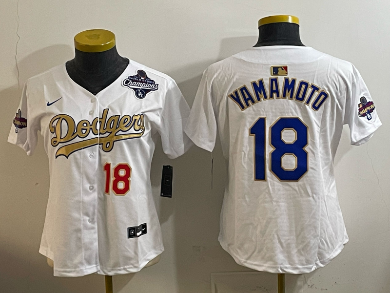 Youth Los Angeles Dodgers #8 Hernandez white Game 2026 Nike MLB Jersey 0414002